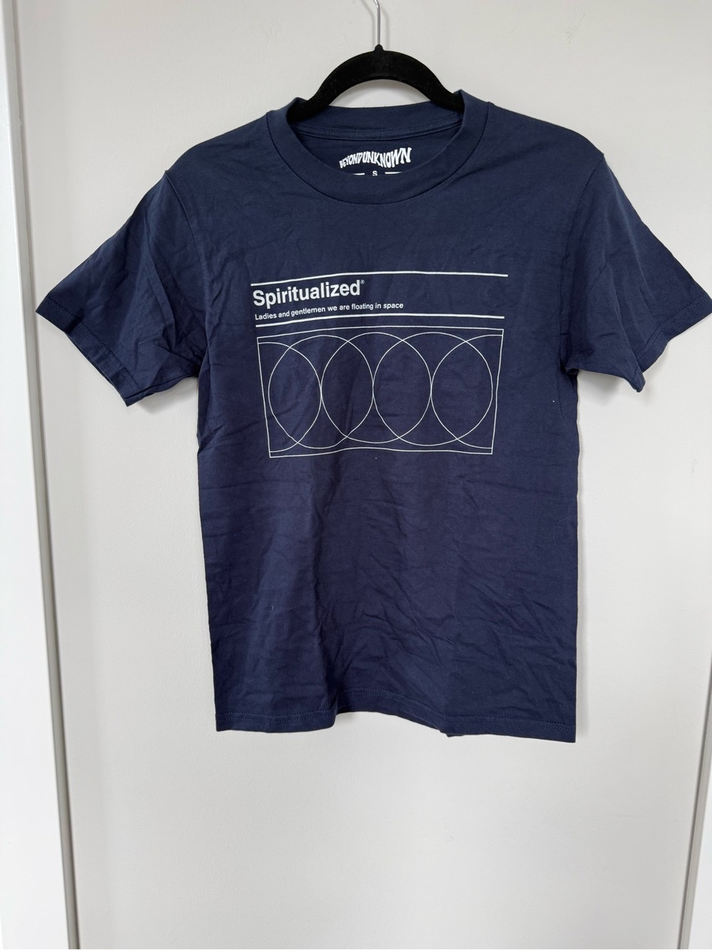 Navy Graphic Crewneck Tee